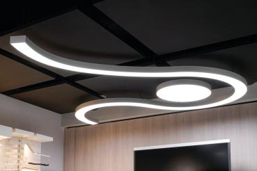 Modernes, erweiterbares LED-Beleuchtungssystem